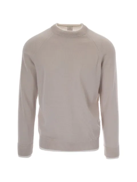 Eleventy wool raglan-sleeve sweater Neutrals N76MAGN56MAG0N0370200