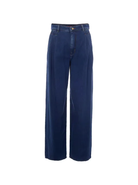 Max Mara pleated wide-leg jeans Blue 2626186011600