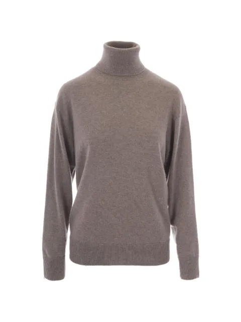 P.A.R.O.S.H. fringe-detail roll-neck sweater Neutrals D512970