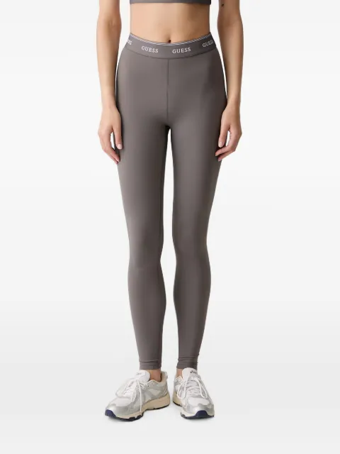 GUESS USA logo-waistband leggings Grey V5BB06K1942