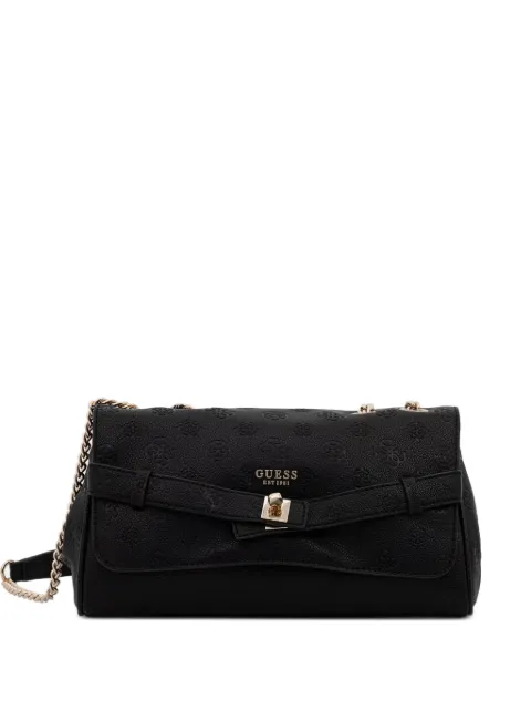 GUESS USA Ella twist-lock shoulder bag Black HWPD9746210