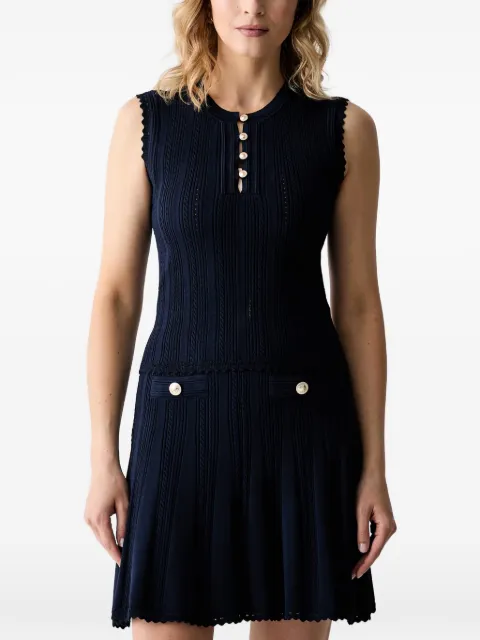 GUESS USA cable-knit sleeveless top Blue W6YR24Z0970