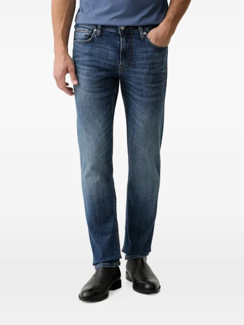 GUESS USA faded whiskered jeans Blue M6YAS2D1475