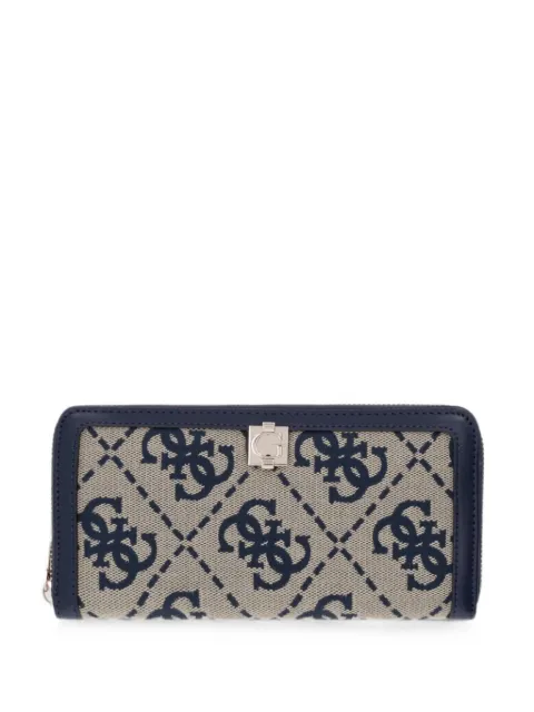 GUESS USA Audrey monogram-print wallet Neutrals SWJG9755146