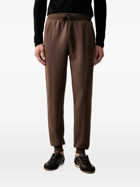 GUESS USA logo-tape track pants Brown Z2YB09KB3P2