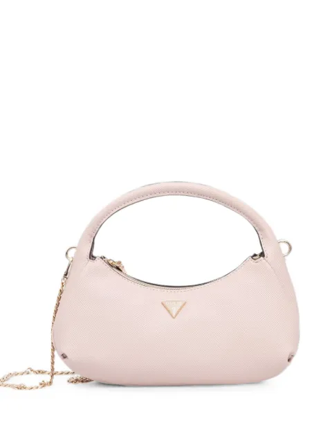GUESS USA logo-plaque chain-strap shoulder bag Pink HWZG9747730