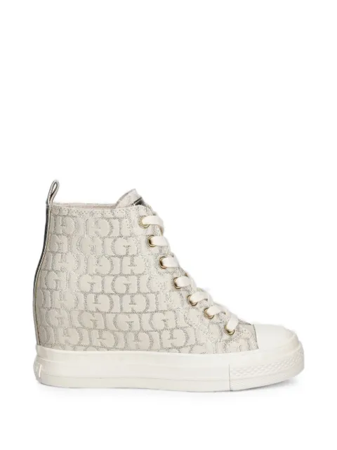 GUESS USA Sundae high-top sneakers Neutrals FLTSUNFAL12