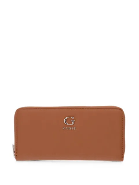 GUESS USA Coleen logo-plaque zip-around wallet Brown SWBG9739146
