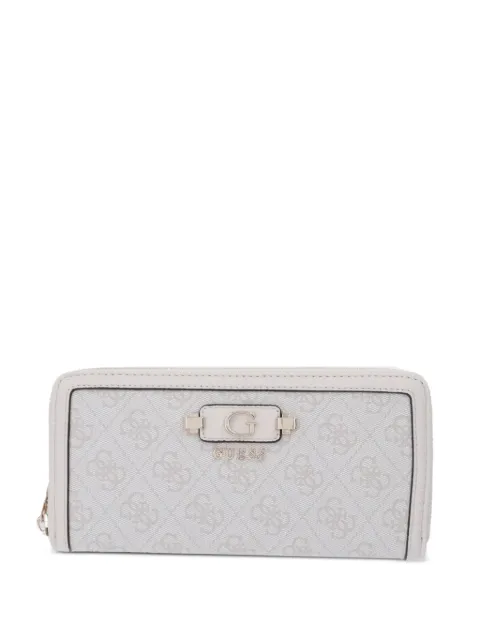 GUESS USA Lindsey logo-print wallet Neutrals SWSG9749146