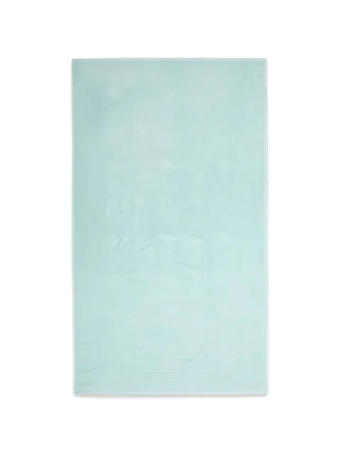 GUESS USA logo-embossed beach towel Blue E6GZ01KG490