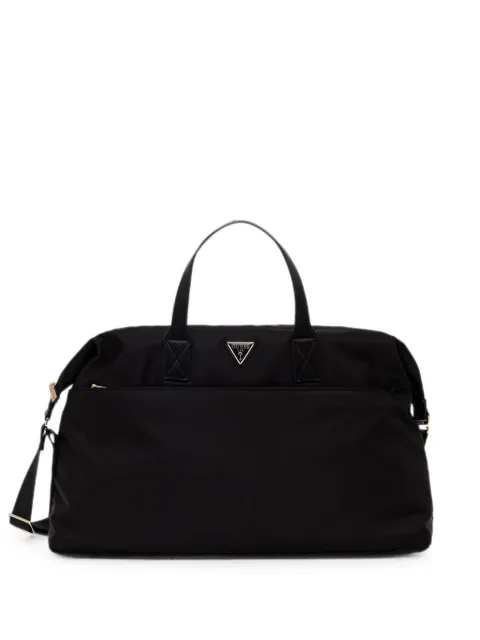 GUESS USA logo-plaque holdall bag Black TWNN9676903