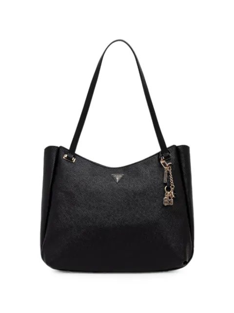 GUESS USA Gilda logo-plaque charm-detail tote bag Black HWZG9747230