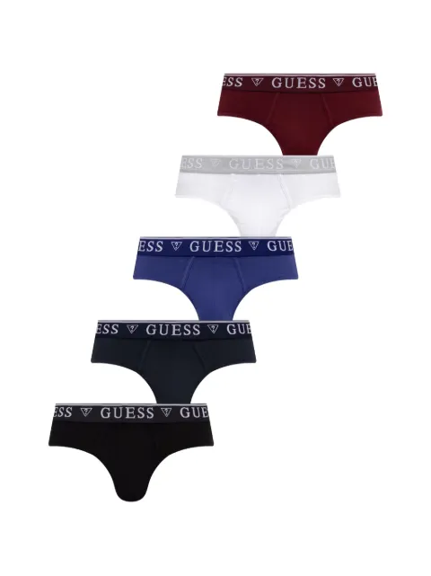 GUESS USA logo-waistband briefs (set of five) Multicolour U4YG20K6YW1
