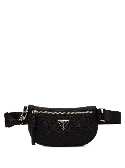 GUESS USA Devon logo-debossed belt bag Black TWDP9745083