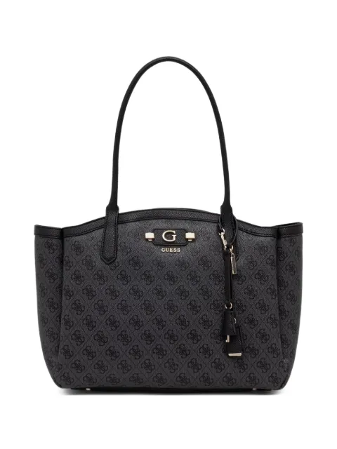 GUESS USA Lindsey logo-plaque tote bag Grey HWSG9749230