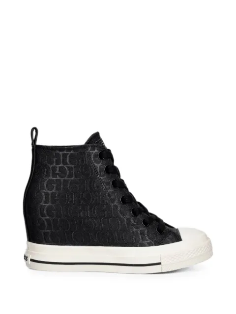 GUESS USA Sundae logo-print sneakers Black FLTSUNFAL12