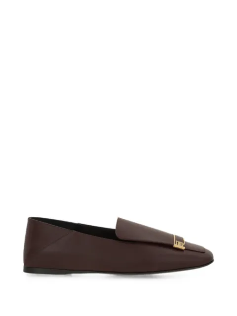Sergio Rossi Sr Evolv logo-buckle loafers Red B14480MMVN136026