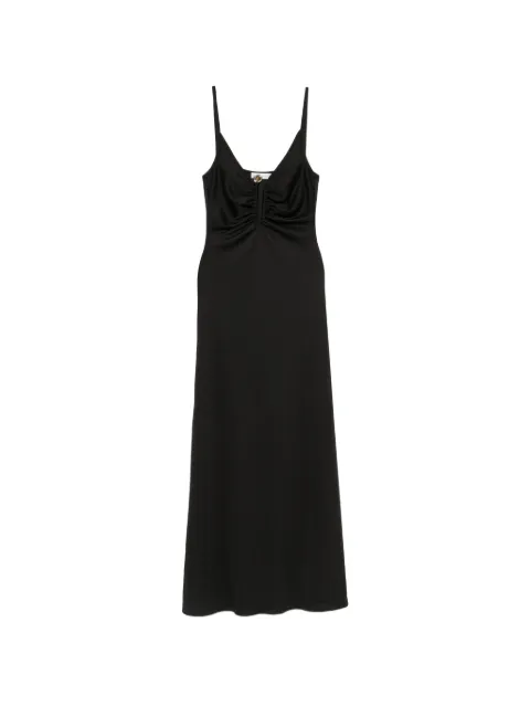 Christopher Esber ruched cut-out maxi dress Black 26023204