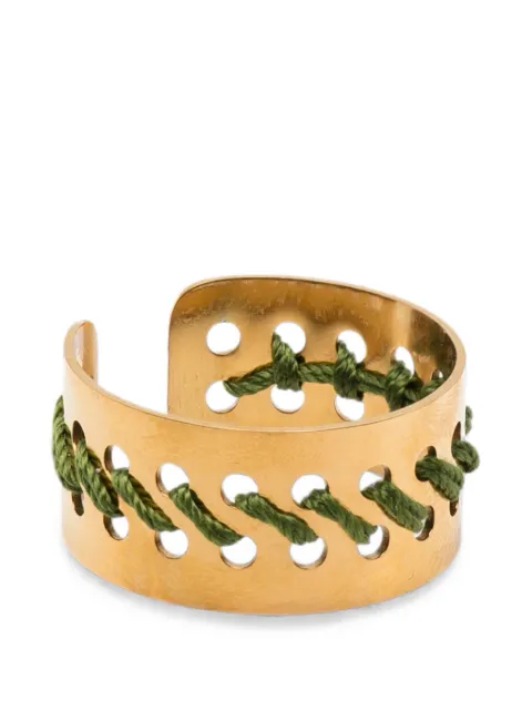 L'EIGHT STUDIO braided-detail band ring Gold RG02GLDGL