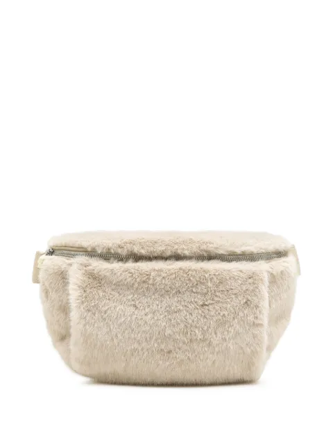 Bellerose Hoswel hand-warming pocket shoulder bag Neutrals BW262829F2632