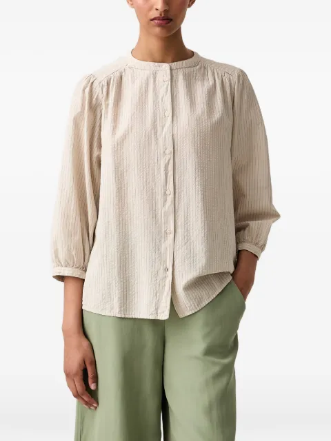 Marc O'Polo striped seersucker blouse Neutrals 5000013028