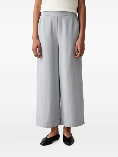 Marc O'Polo wide-leg elasticated palazzo pants Grey 5000013088