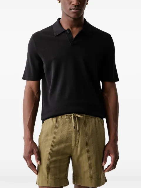 Marc O'Polo short-sleeve polo shirt Black 5000014222