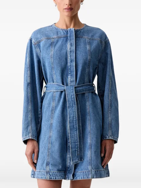 Marc O'Polo belted denim mini dress Blue 5000010967