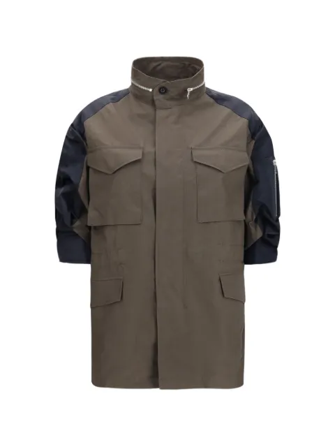 sacai flap-pockets jacket Green 2608576