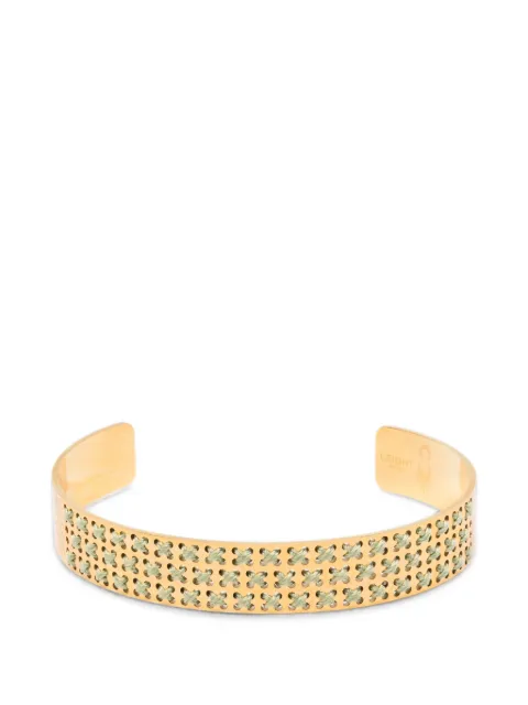 L'EIGHT STUDIO engraved cuff bracelet Gold BR01GLCRS