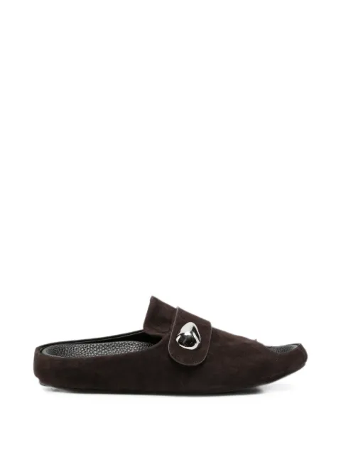 SERGIO MORETTI FIRENZE embellished open-toe sandals Brown 604426157BRW