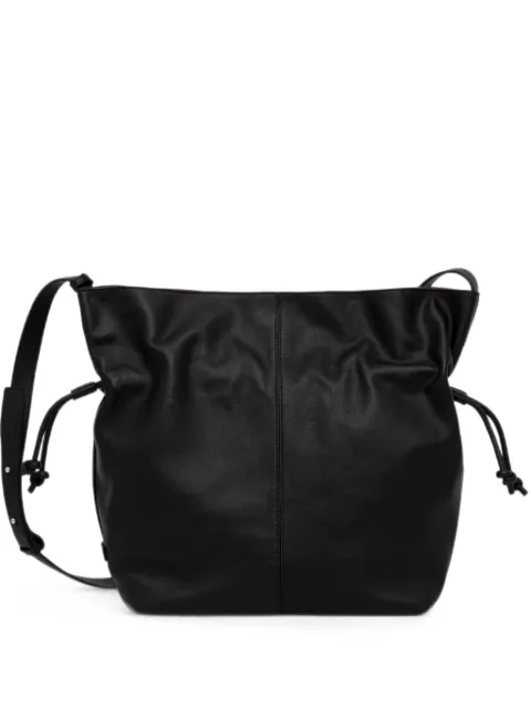 Marc O'Polo Sienna drawstring leather bucket bag Black 5000010836