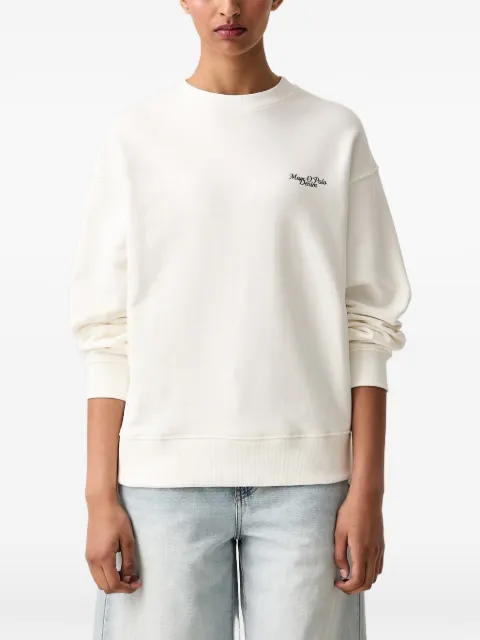 Marc O'Polo graphic-print crew-neck sweatshirt White 5000013863