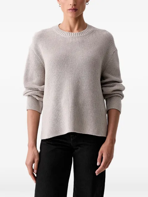Marc O'Polo ribbed-knit crew-neck sweater Neutrals 5000011926