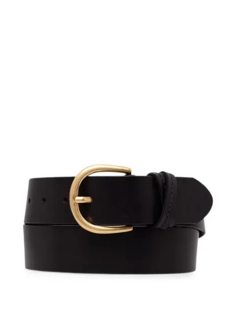 Marc O'Polo buckle-fastening leather belt Black 5000011029