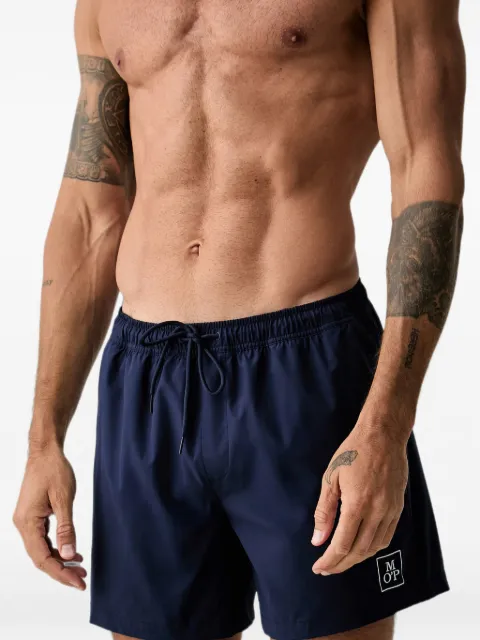 Marc O'Polo logo-patch swim shorts Blue 10218841