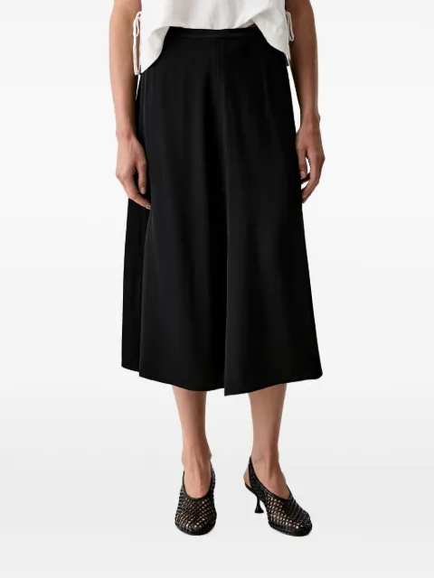 Marc O'Polo high-waisted A-line midi skirt Black 5000014352