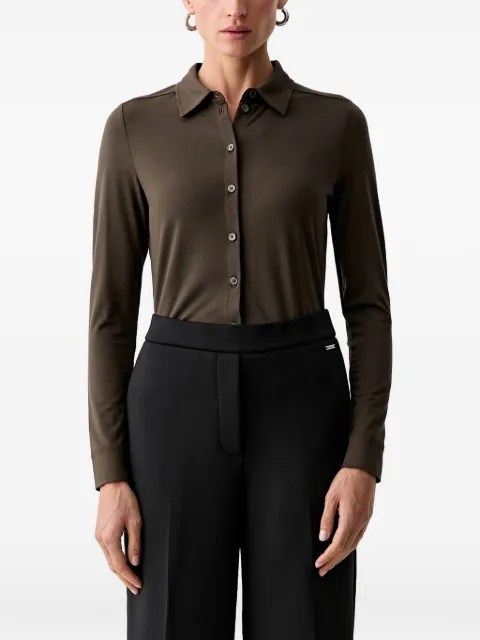 Marc O'Polo long-sleeve button-up shirt Brown 5000014903