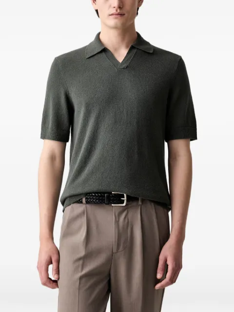 Marc O'Polo short-sleeve V-neck T-shirt Green 5000010073