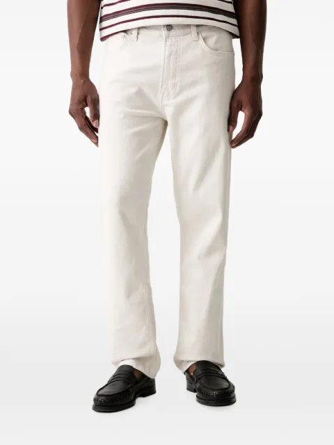 Marc O'Polo straight-leg five-pocket jeans Neutrals 5000014227