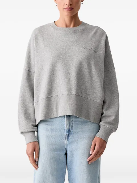 Marc O'Polo embroidered-logo dropped-shoulder sweatshirt Grey 5000012423