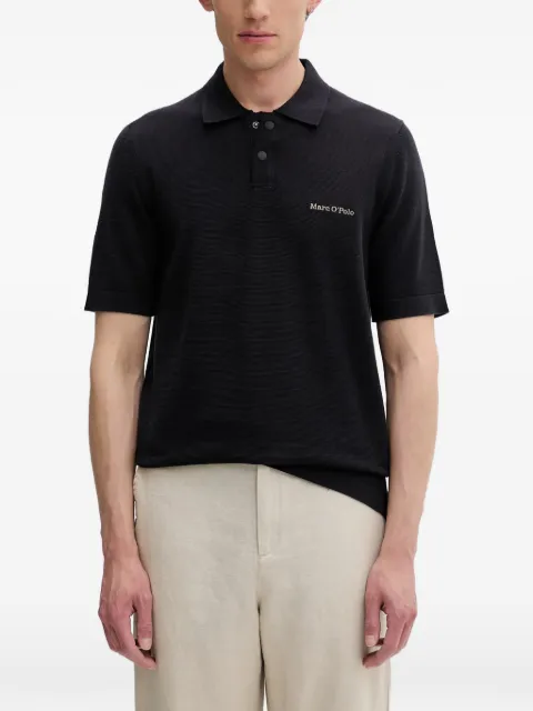 Marc O'Polo logo-embroidered polo shirt Blue 5000014230