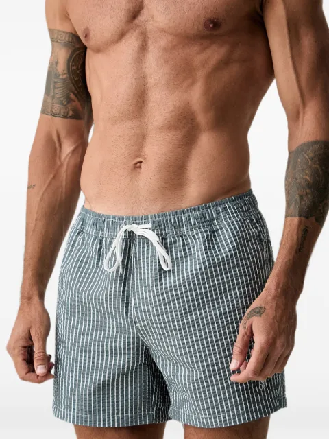 Marc O'Polo striped swim shorts Green 10226746