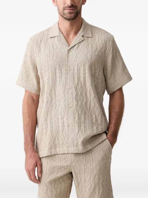 Lindbergh short-sleeve shirt Neutrals 30203739