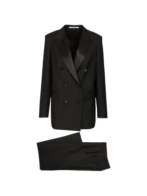 Tagliatore double-breasted suit Black SJASMINE10BAD