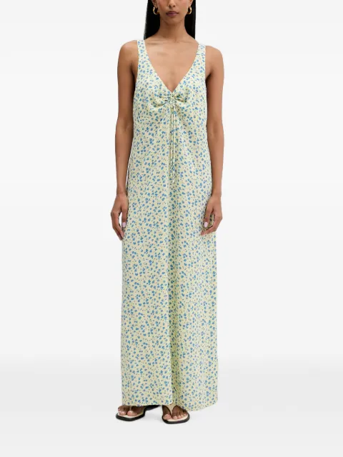 Rip Curl Surf Side floral-print maxi dress Yellow 090WDR