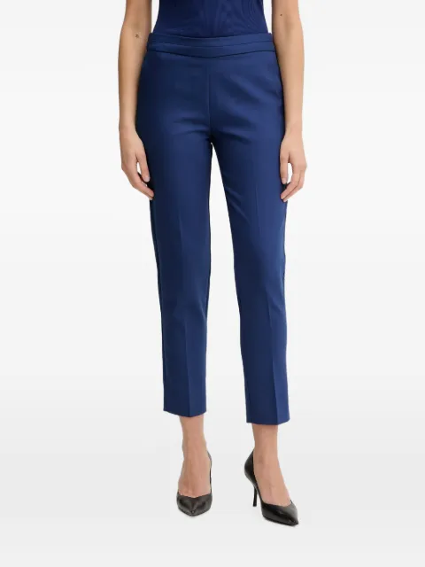 Morgan pressed-crease slim-fit trousers Blue 211PROSY