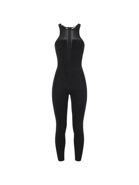 Elisabetta Franchi knit jumpsuit Black KT03B67E2