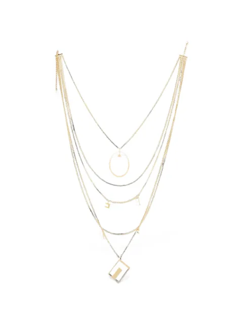 Elisabetta Franchi necklace with charms Gold CO30A67E2