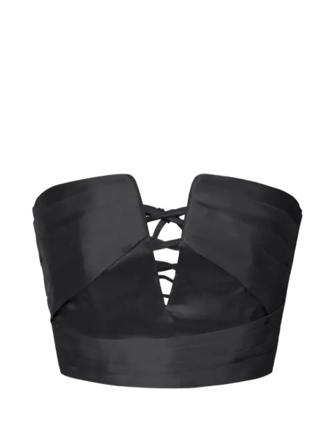 Elisabetta Franchi gazar top Black TO09367E2